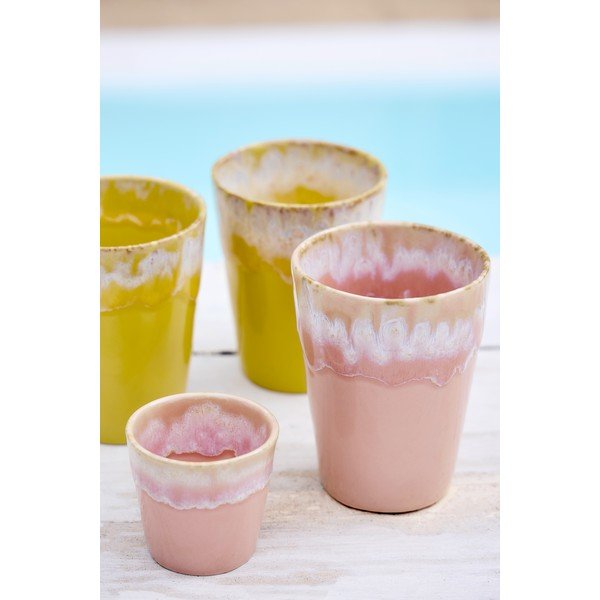 Svetloružový kameninový hrnček 380 ml Grespresso – Costa Nova-image-1