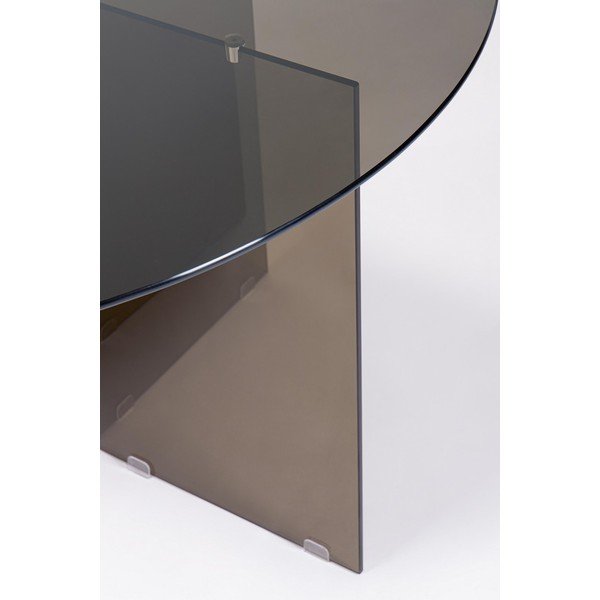 Sklenený okrúhly jedálenský stôl ø 130 cm Iride – Bizzotto-image-2
