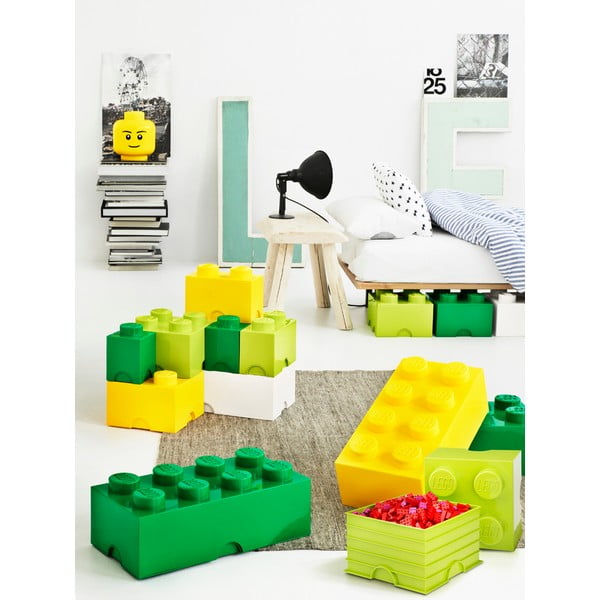 Čierny úložný box štvorec LEGO®-image-3