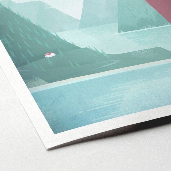 Plagát Travelposter Norway, 50 x 70 cm-image-2