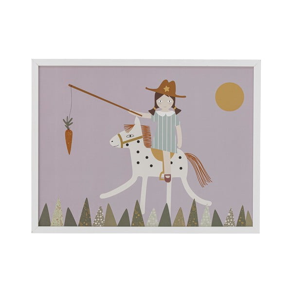 Detský obrázok 32x42 cm Rosa – Bloomingville Mini