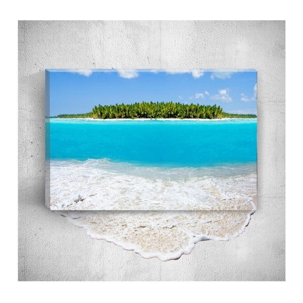 Nástenný 3D obraz Mosticx Beautiful Sea, 40 × 60 cm