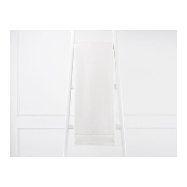 Krémovobiely bavlnený uterák Ester, 70 × 140 cm