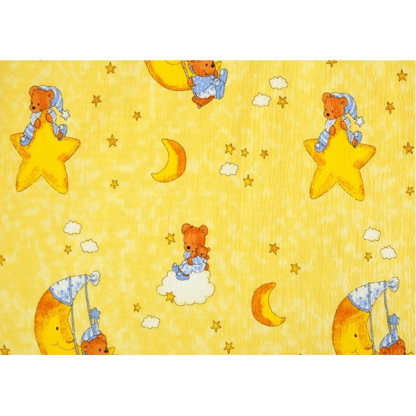 Krepové detské obliečky 90x135 cm Moon -image-1