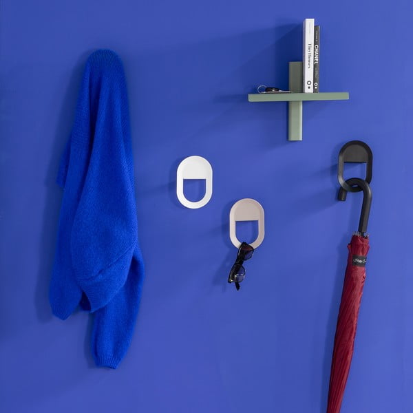 Sivozelená kovová polica 28 cm Hola – Spinder Design-image-4