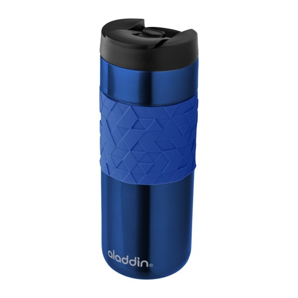 Modrý termohrnček Aladdin Easy-Grip Leak-Lock™, 470 ml