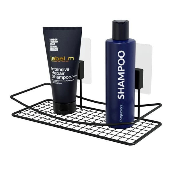 Samodržiaca kúpeľňová polička Compactor Magic Bath-image-3