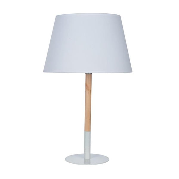 Minimalistická stolová lampa White Industrial