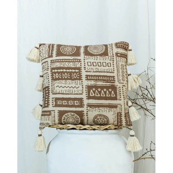 Obliečka na vankúš s prímesou bavlny 45x45 cm – Mila Home