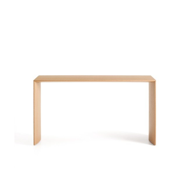 Pracovný stôl v dekore duba 60x140 cm Litto – Kave Home-image-2