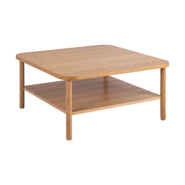 Konferenčný stolík v dekore duba v prírodnej farbe 90x90 cm Banbury – Actona-image-4