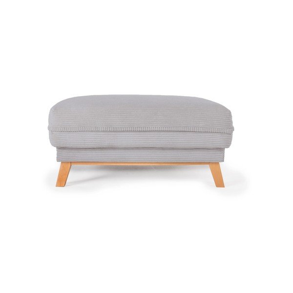 Svetlosivá menčestrová podnožka Tori – Bonami Selection