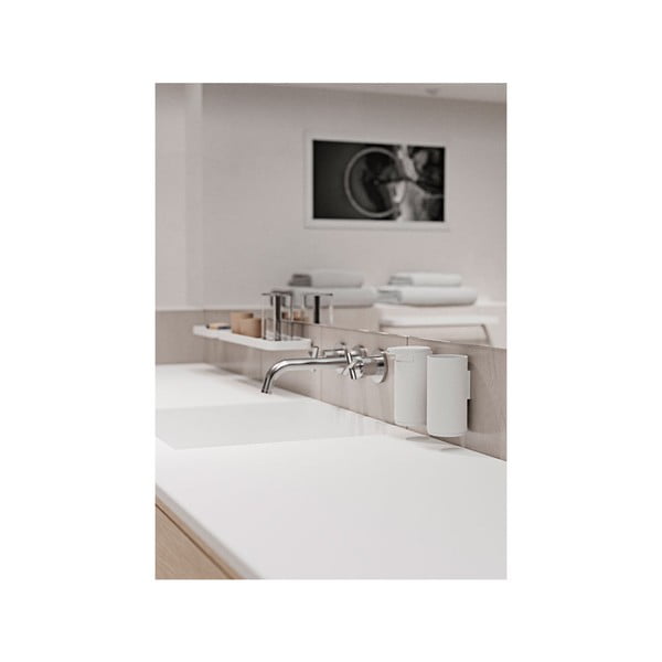 Biely závesný dávkovač mydla Zone Rim, 200 ml-image-3