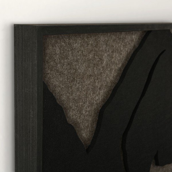 3D obraz s rámom/akustický 90x120 cm Silent Shadows 1 – Malerifabrikken-image-2