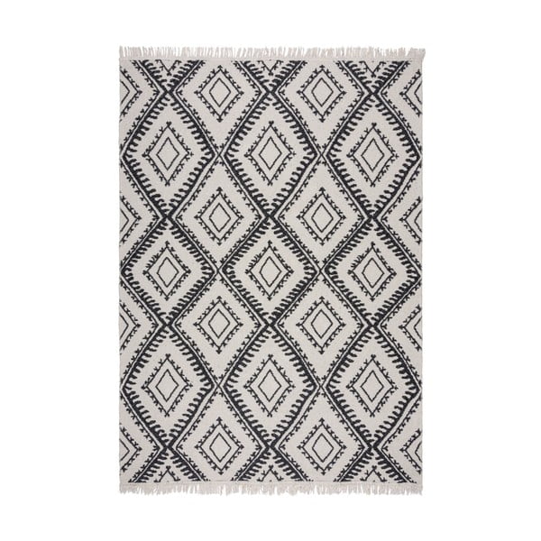 Čiernobiely koberec 80x150 cm Alix - Flair Rugs