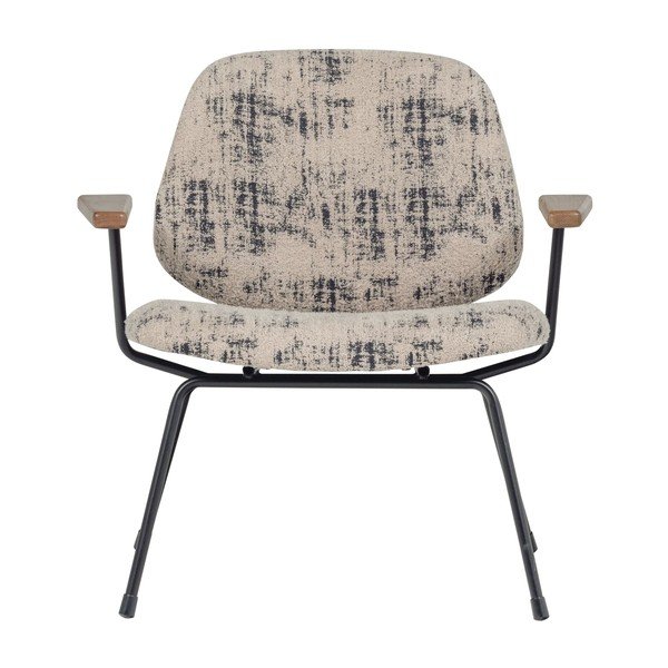 Béžové ženilkové kreslo Aure – WOOOD-image-1