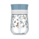 Svetlomodrý plastový detský hrnček 300 ml Forest Friends by Little Dutch – Mepal