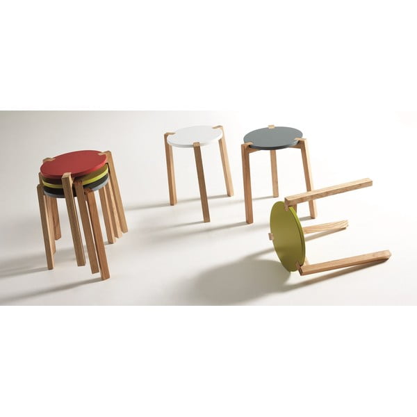 Zelený odkladací stolík La Forma Elroy-image-2