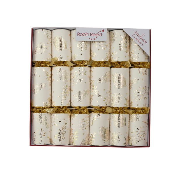 Vianočné crackery v súprave 12 ks Christmas Carol – Robin Reed