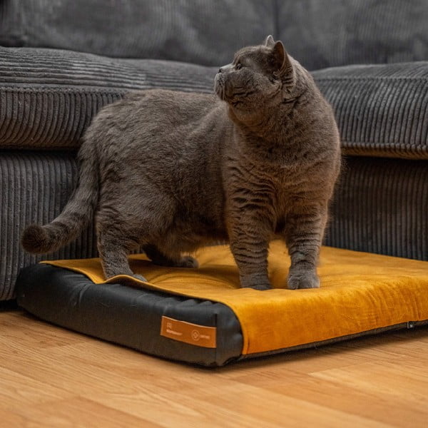 Žltý povlak na matrac pre psa 90x70 cm Ori XL – Rexproduct-image-1