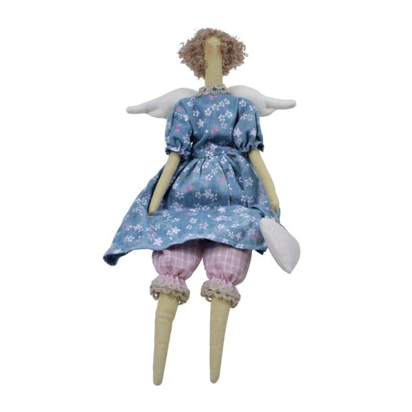 Látková dekoračná bábika Ego Dekor, výška 43 cm