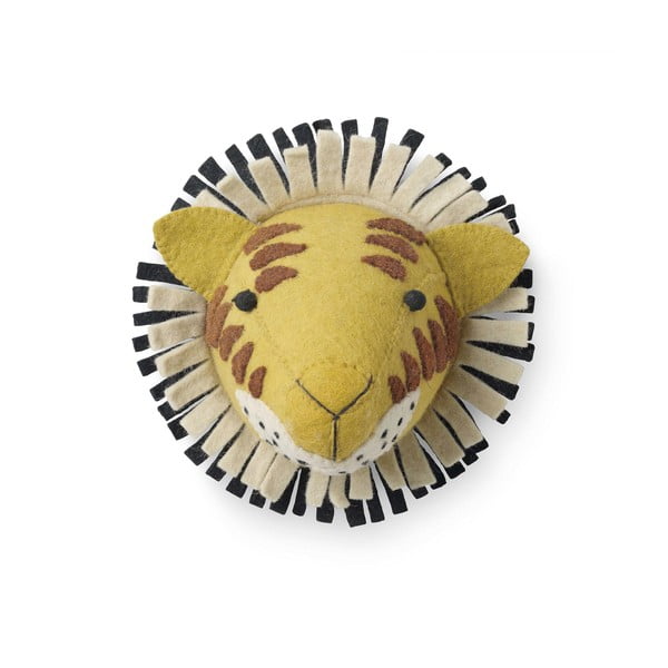 Vlnená dekorácia v tvare zvieraťa Mr. Fox Tiger