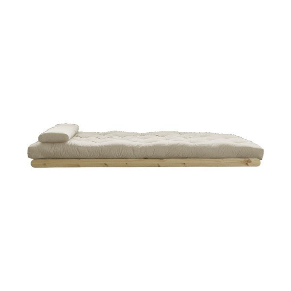 Rozkladacia pohovka s béžovým poťahom Karup Design Figo Natural/Beige-image-2