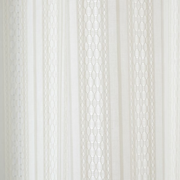 Biela bavlnená záclona 140x137 cm Zofia Broderie Anglaise – Pineapple Elephant-image-2