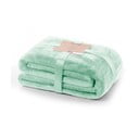 Mätovozelená deka z mikrovlákna DecoKing Mic, 160 x 210 cm