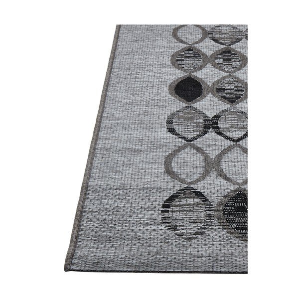 Vysokoodolný koberec vhodný do exteriéru Floorita Ethnic Grey, 160 x 230 cm-image-4
