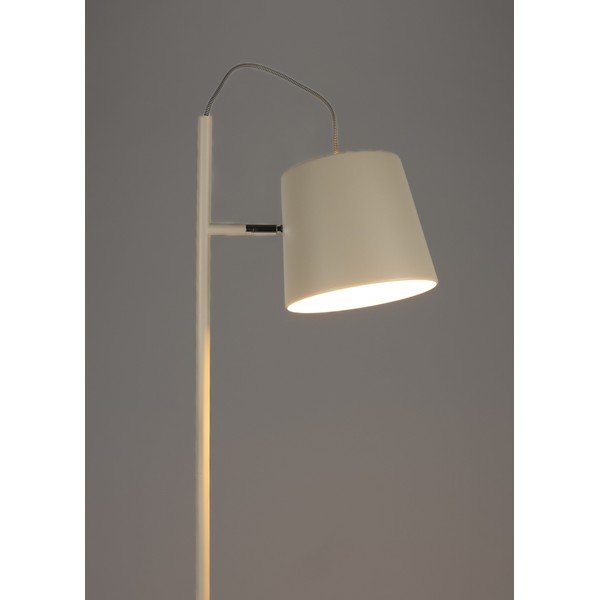 Béžová stojacia lampa s kovovým tienidlom (výška  150 cm) Buckle – Zuiver-image-1