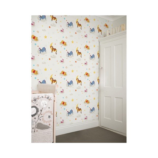 Papierová tapeta v rolke s medvedíkom Pu Winnie the Pooh, 10,05 m-image-3