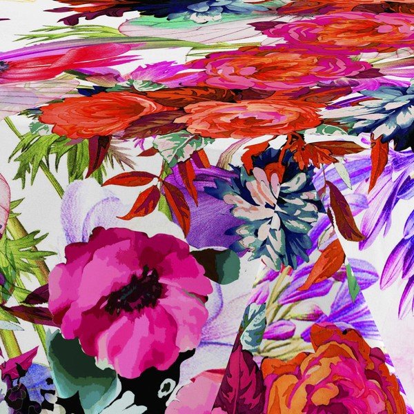 Bavlnený obrus Happy Friday Basic Flowery, 250 x 150 cm-image-1