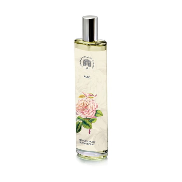 Interiérový vonný sprej s vôňou ruže Bahoma London Fragranced, 100 ml
