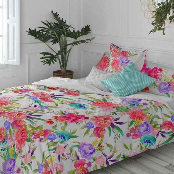 Obliečka na paplón HF Living Abloom, 200 × 200 cm-image-3