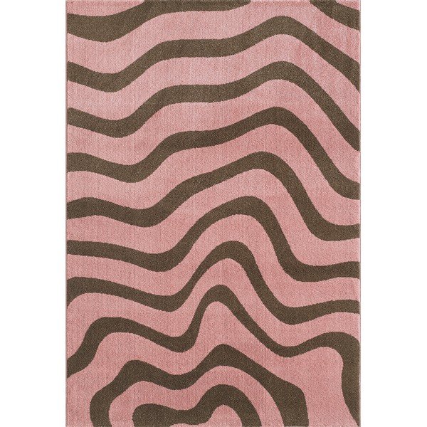 Ružový/hnedý koberec 160x230 cm Aurora – ESTE
