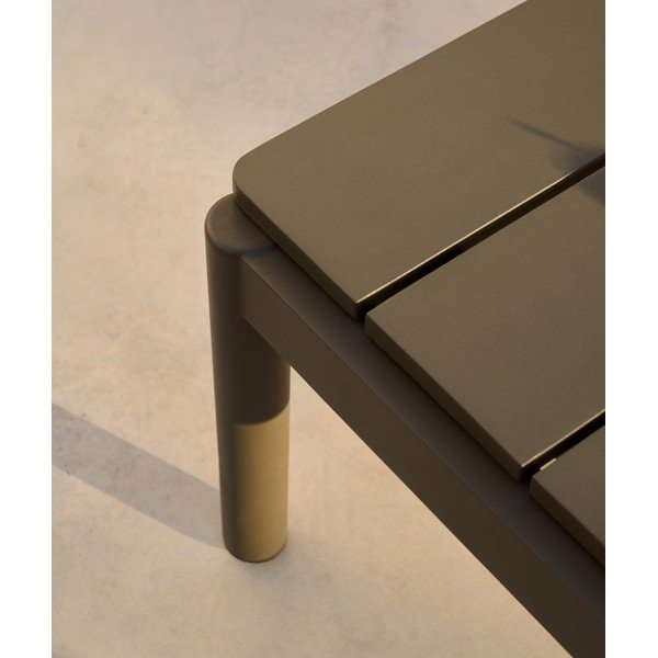 Kovový Záhradný konferenčný stolík 63x149 cm Sorells – Kave Home-image-3