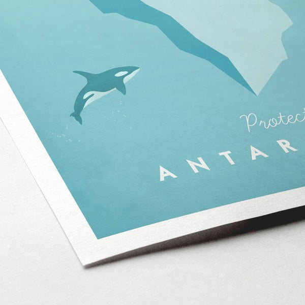 Plagát Travelposter Antarctica, A3-image-2