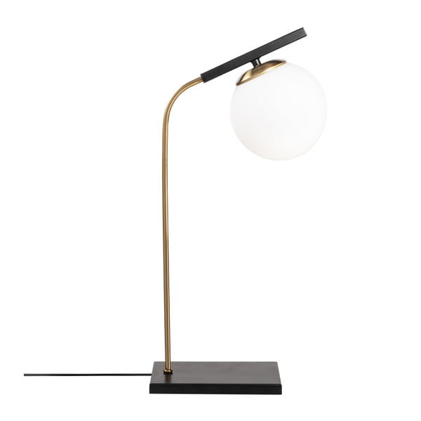 Čierna kovová stolová lampa Opviq lights Nona-image-3