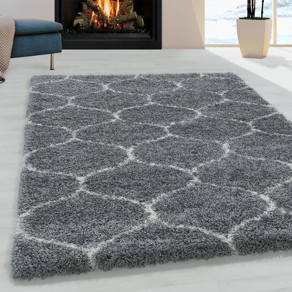 Sivý koberec 60x110 cm Salsa – Ayyildiz Carpets-image-1