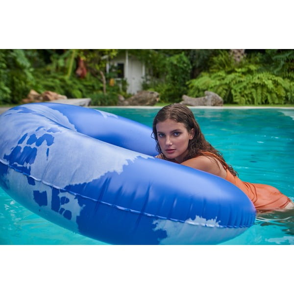 Modrý nafukovací kruh The Nice Fleet Goa, ø 120 cm-image-1