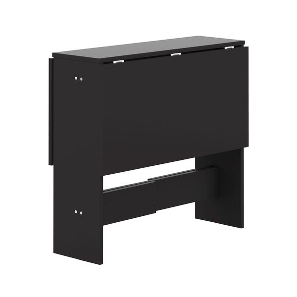 Rozkladací jedálenský stôl s čiernou doskou 76x28 cm Papillon – TemaHome-image-3