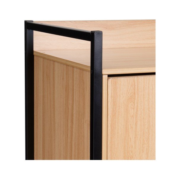 Otvorená šatníková skriňa v prírodnej farbe 100x190x48 cm Armarios – Casa Selección-image-2