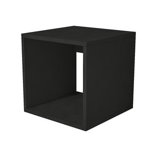 Čierny nočný stolík Biga - Gauge Concept
