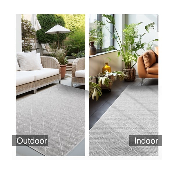 Sivý vonkajší koberec 80x150 cm Zagora – Ayyildiz Carpets-image-4