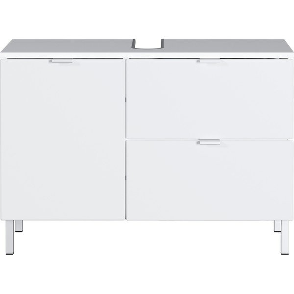 Biela skrinka pod umývadlo Germania Mauresaa, šírka 80 cm-image-2