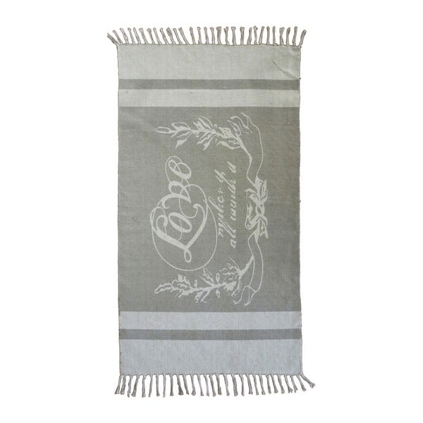 Ručne tkaný bavlnený koberec Webtappeti Shabby Love, 60 x 110 cm
