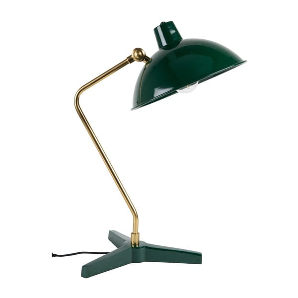 Zelená stolová lampa Dutchbone Devi