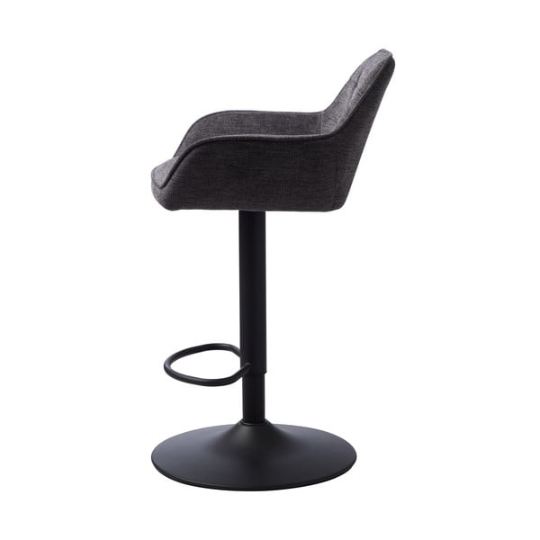 Tmavosivá barová stolička s nastaviteľnou výškou Nolan – Unique Furniture-image-2