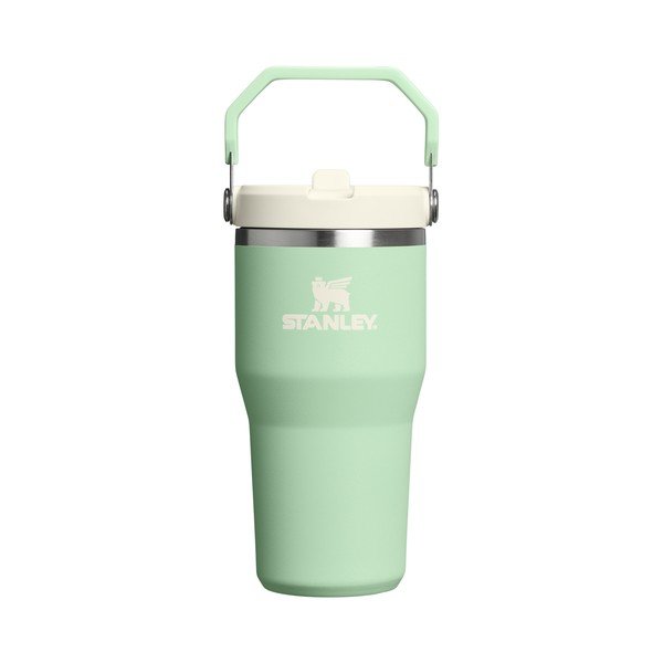 Šalviová zelená termoska z nehrdzavejúcej ocele 600 ml IceFlow™ Flip Straw 2.0 Tumbler Pistachio – Stanley